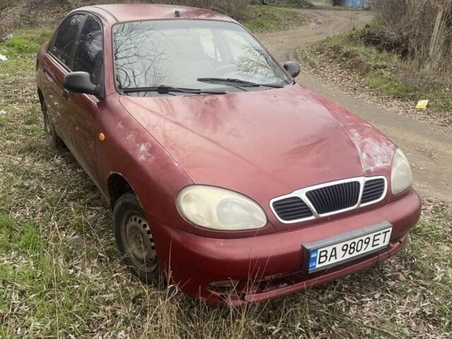 Червоний ЗАЗ Sens, об'ємом двигуна 1.3 л та пробігом 180 тис. км за 710 $, фото 1 на Automoto.ua