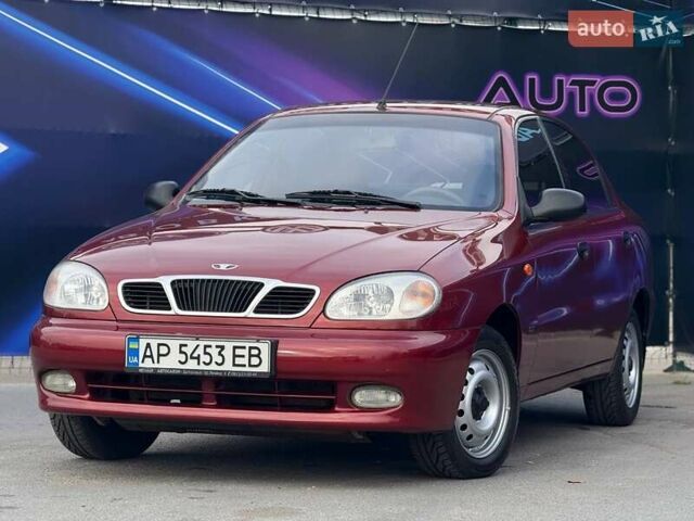 Червоний ЗАЗ Sens, об'ємом двигуна 1.3 л та пробігом 158 тис. км за 2999 $, фото 1 на Automoto.ua