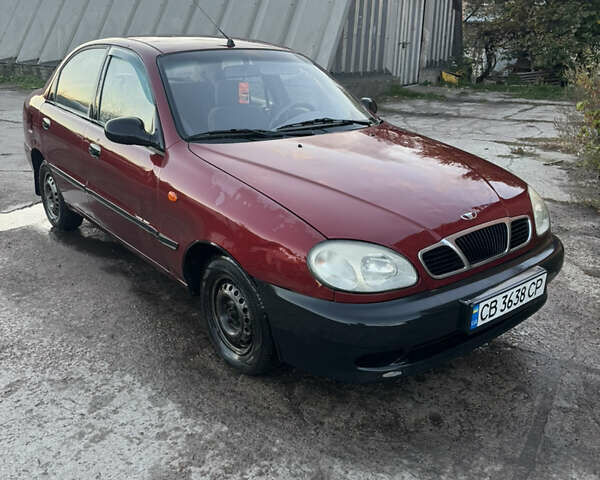 Красный ЗАЗ Сенс, объемом двигателя 1.3 л и пробегом 270 тыс. км за 999 $, фото 1 на Automoto.ua