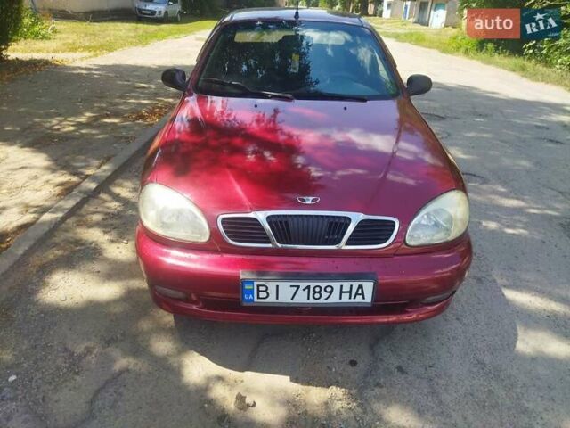 Красный ЗАЗ Сенс, объемом двигателя 1.3 л и пробегом 288 тыс. км за 1650 $, фото 1 на Automoto.ua