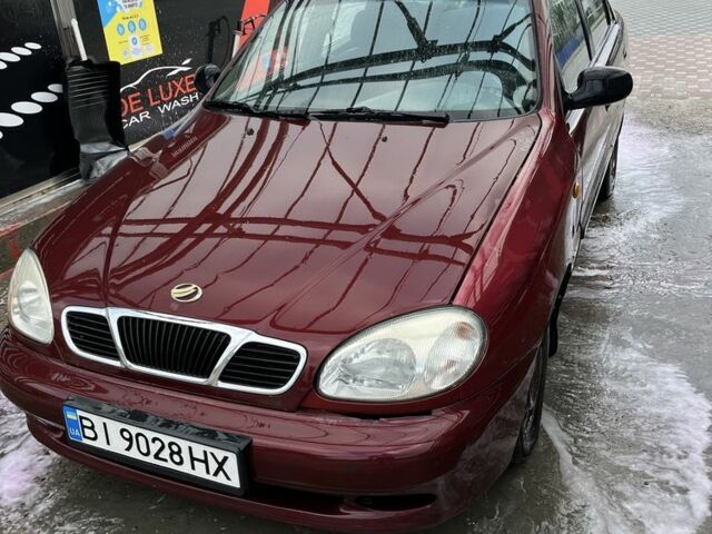 Червоний ЗАЗ Sens, об'ємом двигуна 1.3 л та пробігом 200 тис. км за 1350 $, фото 1 на Automoto.ua