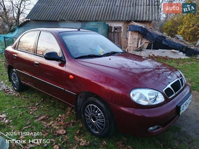 Красный ЗАЗ Сенс, объемом двигателя 1.3 л и пробегом 65 тыс. км за 2500 $, фото 1 на Automoto.ua