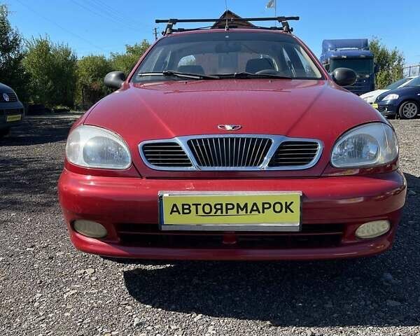 Червоний ЗАЗ Sens, об'ємом двигуна 1.3 л та пробігом 209 тис. км за 2190 $, фото 1 на Automoto.ua