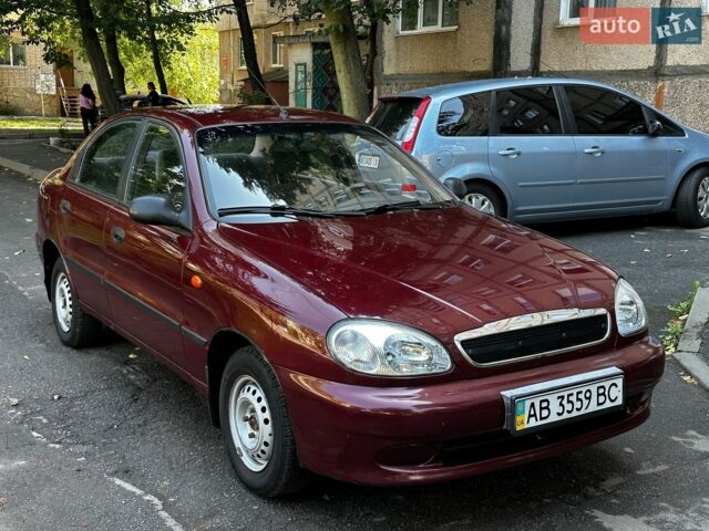 Червоний ЗАЗ Sens, об'ємом двигуна 1.3 л та пробігом 93 тис. км за 2300 $, фото 1 на Automoto.ua