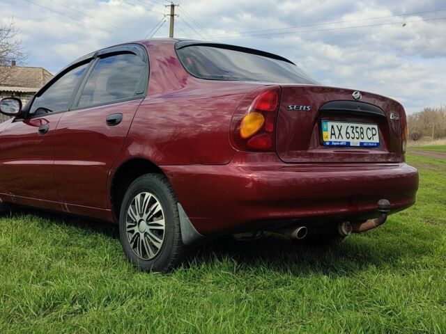 Красный ЗАЗ Сенс, объемом двигателя 1.3 л и пробегом 120 тыс. км за 2800 $, фото 1 на Automoto.ua