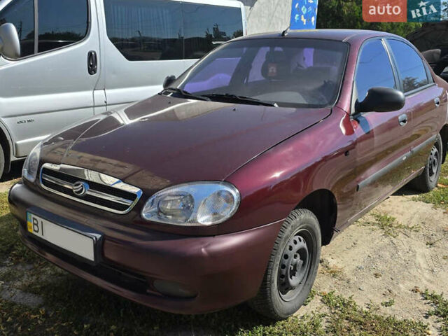 Красный ЗАЗ Сенс, объемом двигателя 1.3 л и пробегом 70 тыс. км за 1750 $, фото 1 на Automoto.ua