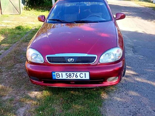 Червоний ЗАЗ Sens, об'ємом двигуна 1.3 л та пробігом 140 тис. км за 2300 $, фото 1 на Automoto.ua