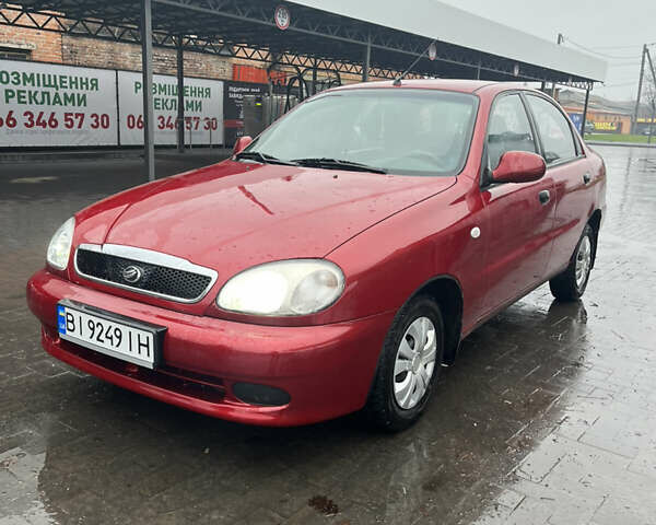 Красный ЗАЗ Сенс, объемом двигателя 1.3 л и пробегом 69 тыс. км за 2850 $, фото 1 на Automoto.ua