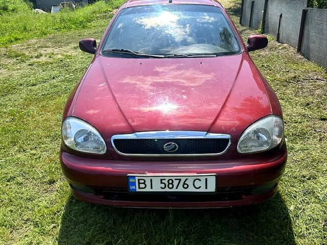 Червоний ЗАЗ Sens, об'ємом двигуна 1.3 л та пробігом 147 тис. км за 1200 $, фото 1 на Automoto.ua