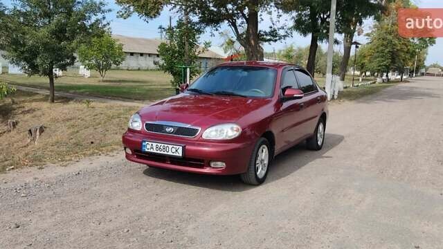 Червоний ЗАЗ Sens, об'ємом двигуна 1.3 л та пробігом 87 тис. км за 3650 $, фото 1 на Automoto.ua