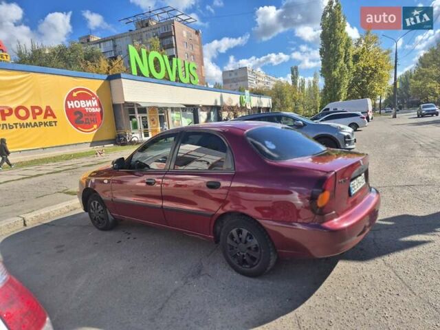 Червоний ЗАЗ Sens, об'ємом двигуна 1.3 л та пробігом 227 тис. км за 3000 $, фото 1 на Automoto.ua