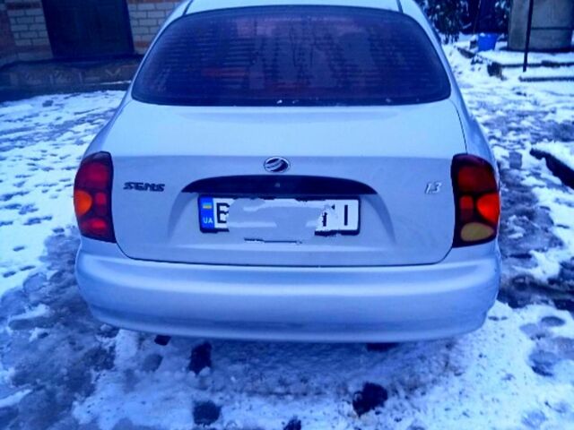 Сірий ЗАЗ Sens, об'ємом двигуна 1.3 л та пробігом 1350 тис. км за 1800 $, фото 1 на Automoto.ua