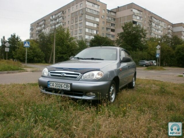 Сірий ЗАЗ Sens, об'ємом двигуна 1.3 л та пробігом 157 тис. км за 2800 $, фото 1 на Automoto.ua