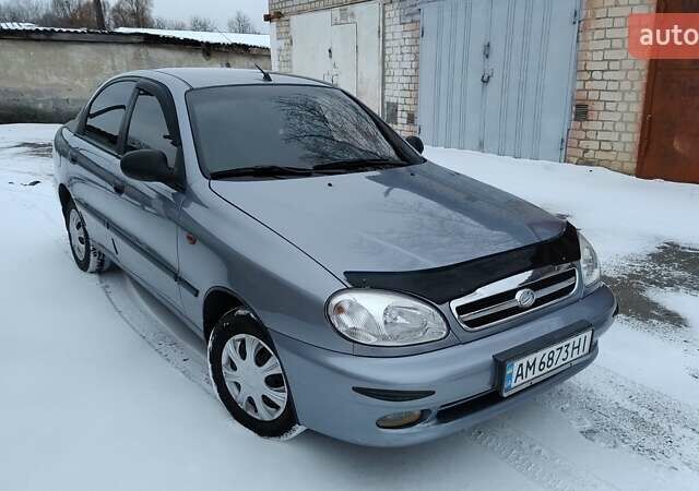 Сірий ЗАЗ Sens, об'ємом двигуна 1.3 л та пробігом 106 тис. км за 2350 $, фото 1 на Automoto.ua