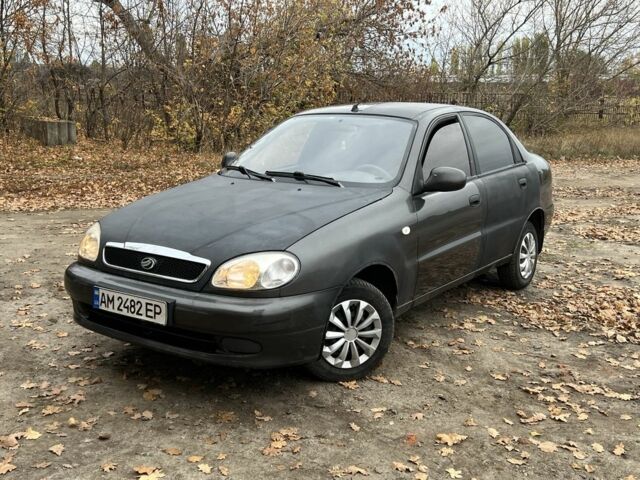 Сірий ЗАЗ Sens, об'ємом двигуна 1.3 л та пробігом 150 тис. км за 1200 $, фото 1 на Automoto.ua