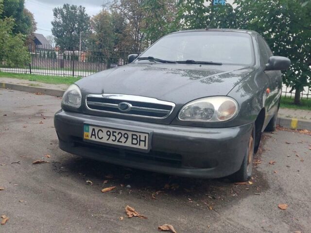 Сірий ЗАЗ Sens, об'ємом двигуна 1.3 л та пробігом 130 тис. км за 2000 $, фото 1 на Automoto.ua