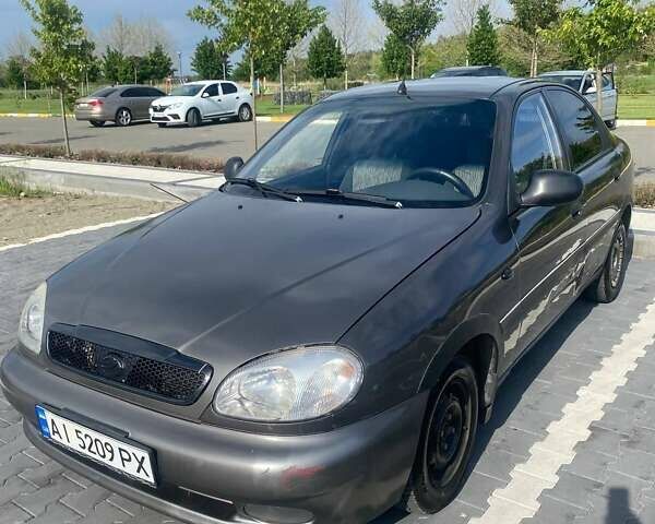 Сірий ЗАЗ Sens, об'ємом двигуна 1.3 л та пробігом 136 тис. км за 1300 $, фото 1 на Automoto.ua
