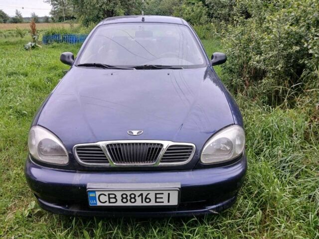 Синій ЗАЗ Sens, об'ємом двигуна 1.3 л та пробігом 157 тис. км за 1563 $, фото 1 на Automoto.ua