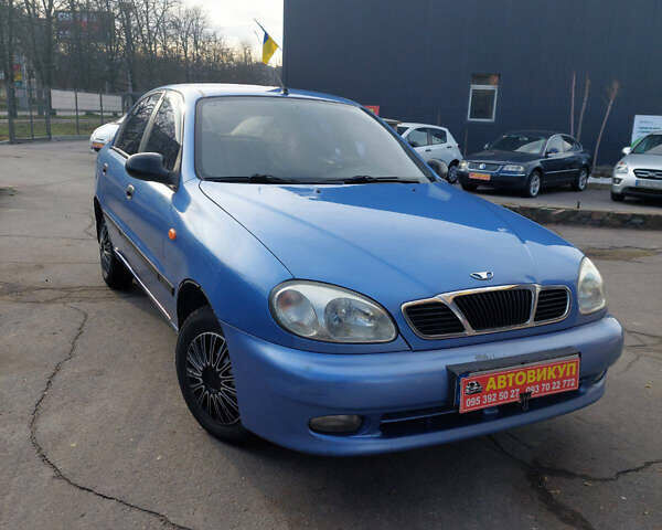 Синий ЗАЗ Сенс, объемом двигателя 1.3 л и пробегом 190 тыс. км за 2100 $, фото 1 на Automoto.ua