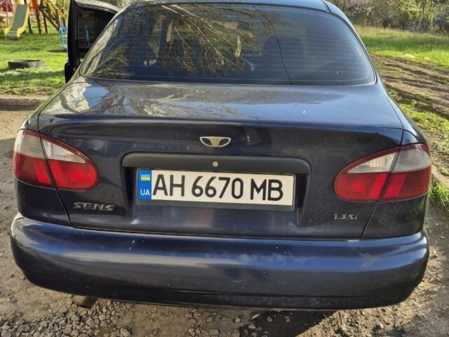Синий ЗАЗ Сенс, объемом двигателя 1.3 л и пробегом 160 тыс. км за 1600 $, фото 1 на Automoto.ua