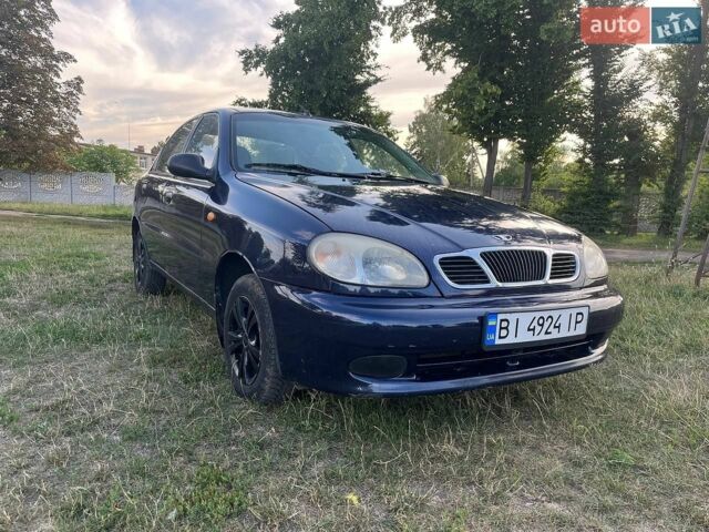 Синій ЗАЗ Sens, об'ємом двигуна 1.3 л та пробігом 175 тис. км за 1750 $, фото 1 на Automoto.ua