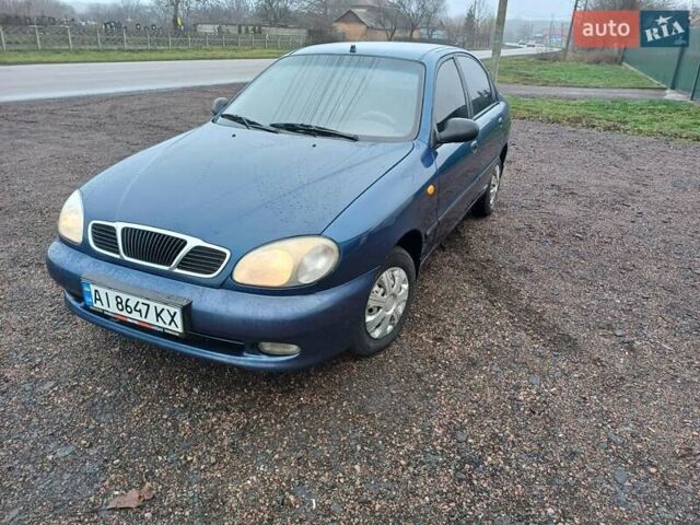 Синій ЗАЗ Sens, об'ємом двигуна 1.3 л та пробігом 165 тис. км за 1900 $, фото 1 на Automoto.ua