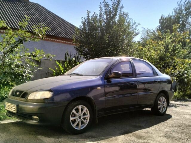 Синій ЗАЗ Sens, об'ємом двигуна 1.3 л та пробігом 150 тис. км за 2000 $, фото 1 на Automoto.ua