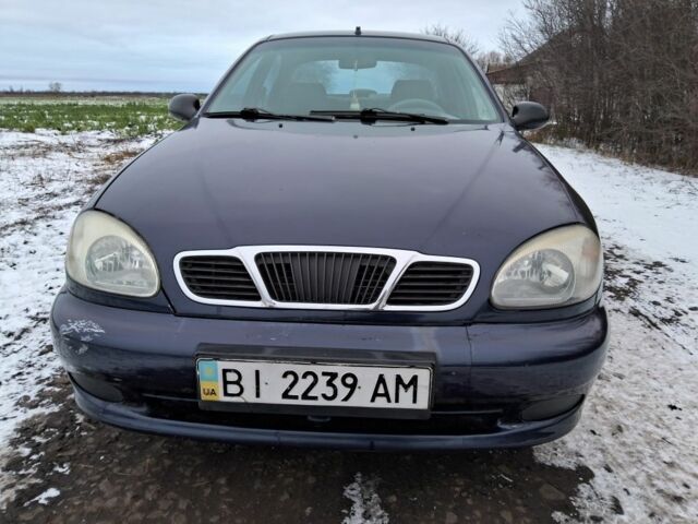 Синий ЗАЗ Сенс, объемом двигателя 1.3 л и пробегом 436 тыс. км за 1650 $, фото 1 на Automoto.ua