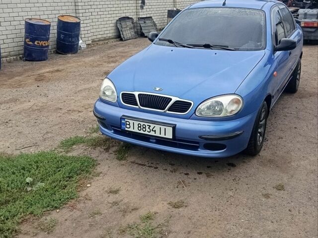 Синій ЗАЗ Sens, об'ємом двигуна 1.3 л та пробігом 199 тис. км за 2100 $, фото 1 на Automoto.ua