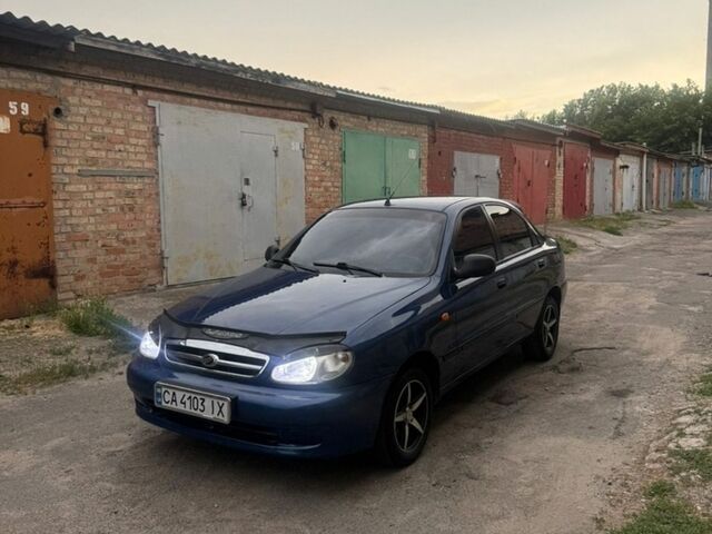 Синій ЗАЗ Sens, об'ємом двигуна 1.3 л та пробігом 200 тис. км за 1800 $, фото 1 на Automoto.ua