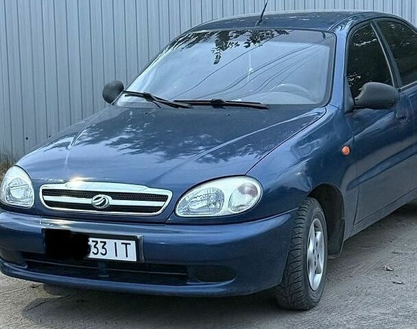 Синій ЗАЗ Sens, об'ємом двигуна 1.3 л та пробігом 200 тис. км за 2100 $, фото 1 на Automoto.ua