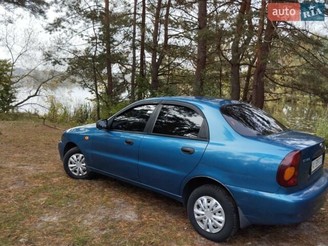 Синій ЗАЗ Sens, об'ємом двигуна 1.3 л та пробігом 85 тис. км за 3100 $, фото 1 на Automoto.ua