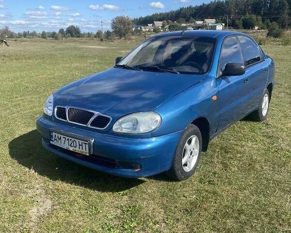 Синий ЗАЗ Сенс, объемом двигателя 1.3 л и пробегом 59 тыс. км за 2100 $, фото 1 на Automoto.ua