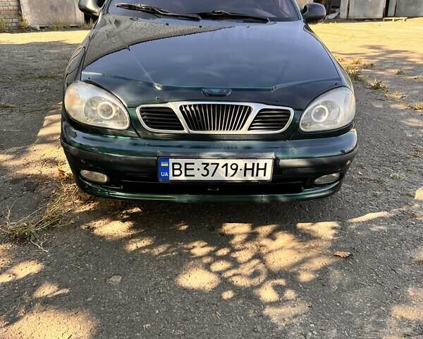 Зеленый ЗАЗ Сенс, объемом двигателя 1.3 л и пробегом 229 тыс. км за 2600 $, фото 1 на Automoto.ua