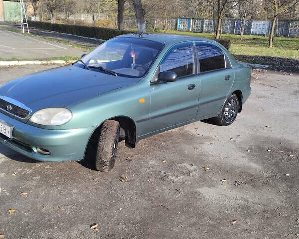 Зеленый ЗАЗ Сенс, объемом двигателя 1.3 л и пробегом 218 тыс. км за 2300 $, фото 1 на Automoto.ua