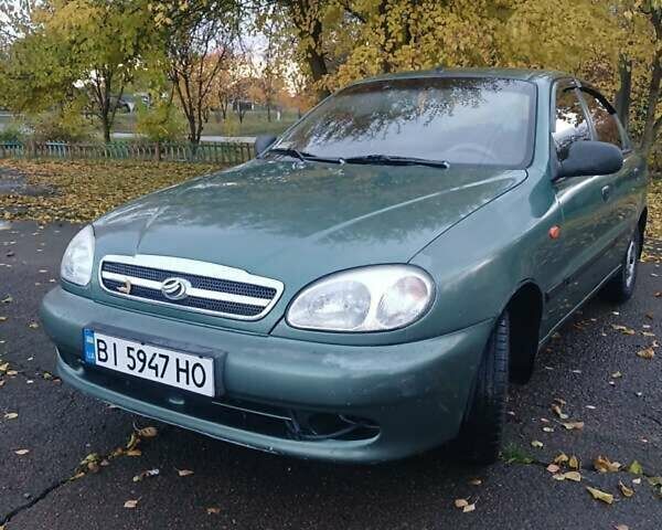 Зеленый ЗАЗ Сенс, объемом двигателя 1.3 л и пробегом 188 тыс. км за 2250 $, фото 1 на Automoto.ua