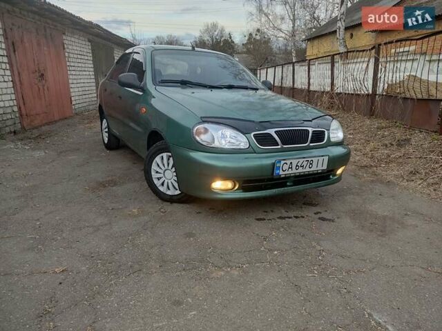 Зеленый ЗАЗ Сенс, объемом двигателя 1.3 л и пробегом 107 тыс. км за 2500 $, фото 1 на Automoto.ua