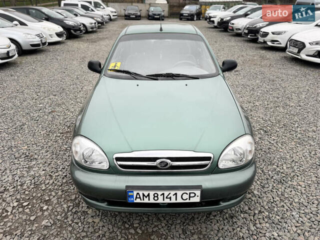 Зеленый ЗАЗ Сенс, объемом двигателя 1.3 л и пробегом 54 тыс. км за 2400 $, фото 1 на Automoto.ua