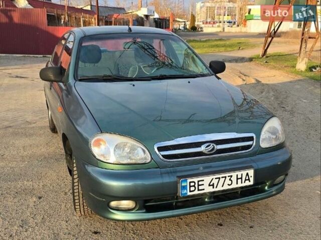 Зелений ЗАЗ Sens, об'ємом двигуна 1.3 л та пробігом 225 тис. км за 2300 $, фото 1 на Automoto.ua