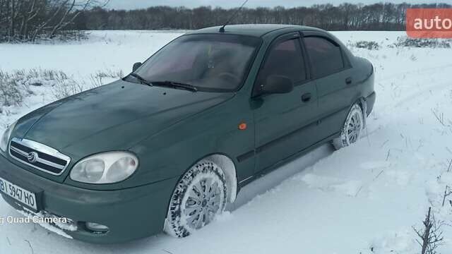 Зелений ЗАЗ Sens, об'ємом двигуна 1.3 л та пробігом 188 тис. км за 1950 $, фото 1 на Automoto.ua