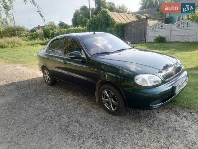 Зеленый ЗАЗ Сенс, объемом двигателя 1.3 л и пробегом 98 тыс. км за 2800 $, фото 1 на Automoto.ua