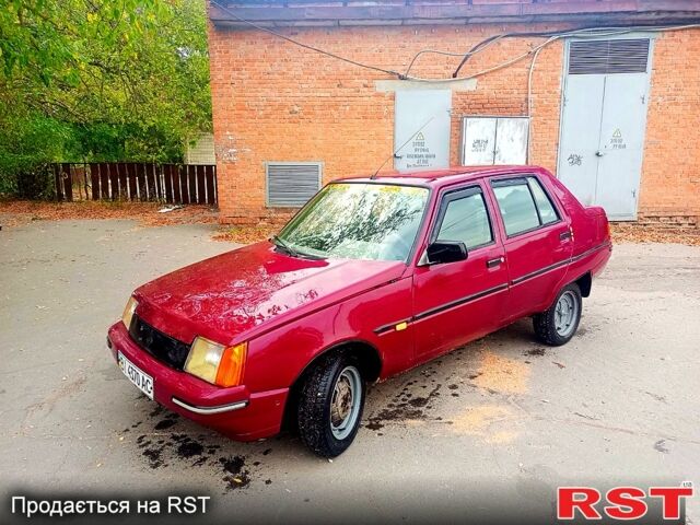 Красный ЗАЗ Славута, объемом двигателя 1.2 л и пробегом 100 тыс. км за 550 $, фото 1 на Automoto.ua