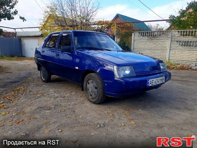 Синий ЗАЗ Славута, объемом двигателя 1.2 л и пробегом 200 тыс. км за 600 $, фото 1 на Automoto.ua