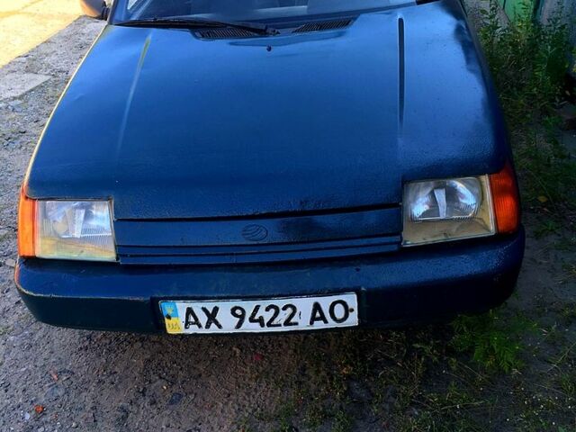 Синий ЗАЗ Славута, объемом двигателя 1.2 л и пробегом 120 тыс. км за 580 $, фото 1 на Automoto.ua