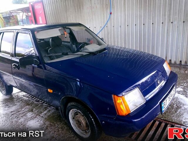 Синий ЗАЗ Славута, объемом двигателя 1.2 л и пробегом 200 тыс. км за 600 $, фото 1 на Automoto.ua