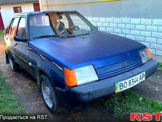 Синий ЗАЗ Славута, объемом двигателя 1.2 л и пробегом 102 тыс. км за 600 $, фото 1 на Automoto.ua