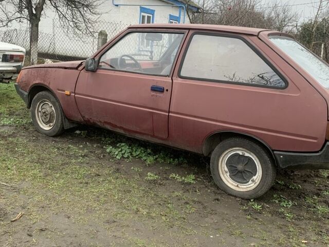 Червоний ЗАЗ Таврія, об'ємом двигуна 1.1 л та пробігом 147 тис. км за 284 $, фото 1 на Automoto.ua