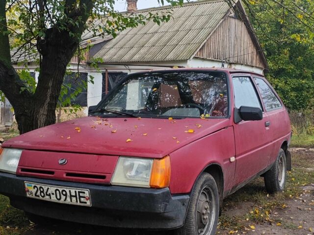 Червоний ЗАЗ Таврія, об'ємом двигуна 1.1 л та пробігом 128 тис. км за 579 $, фото 1 на Automoto.ua