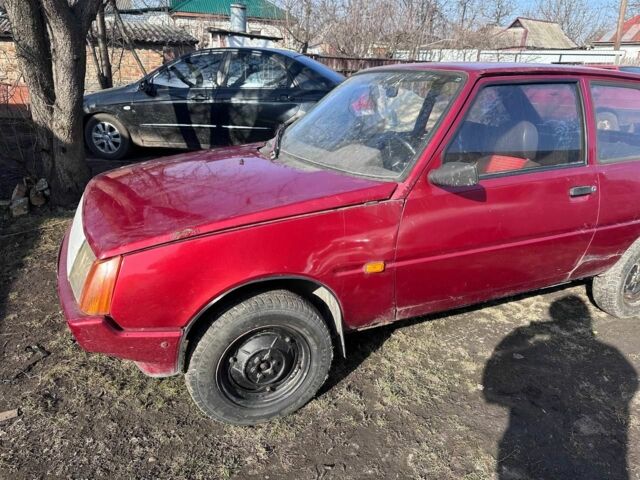 Красный ЗАЗ Таврия, объемом двигателя 1 л и пробегом 1 тыс. км за 249 $, фото 1 на Automoto.ua