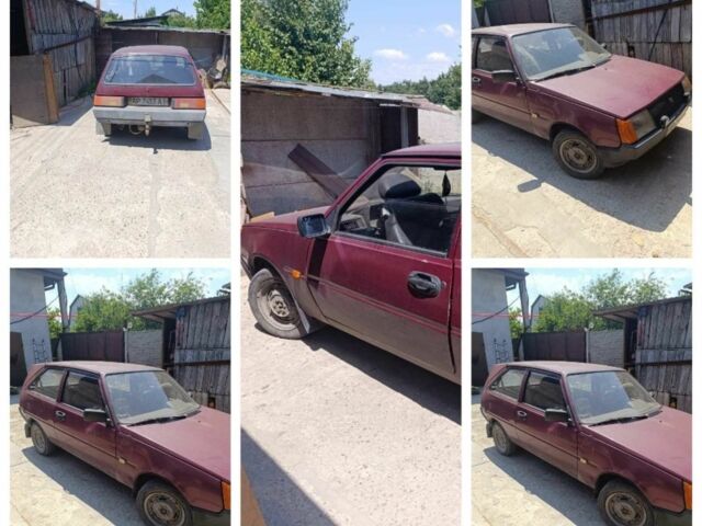 Красный ЗАЗ Таврия, объемом двигателя 1 л и пробегом 100 тыс. км за 750 $, фото 1 на Automoto.ua